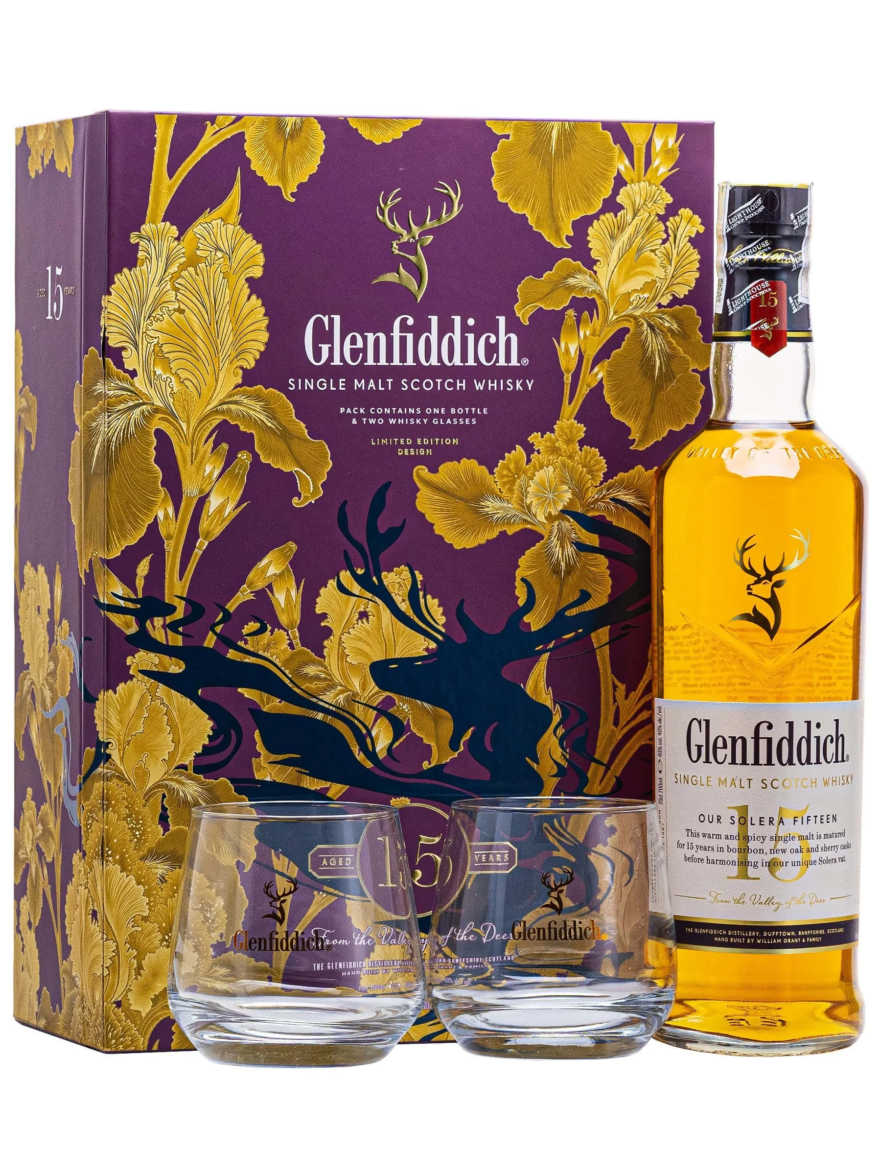 Glenfiddich 15 Hộp Quà Tết 2026 – Bính ngọ