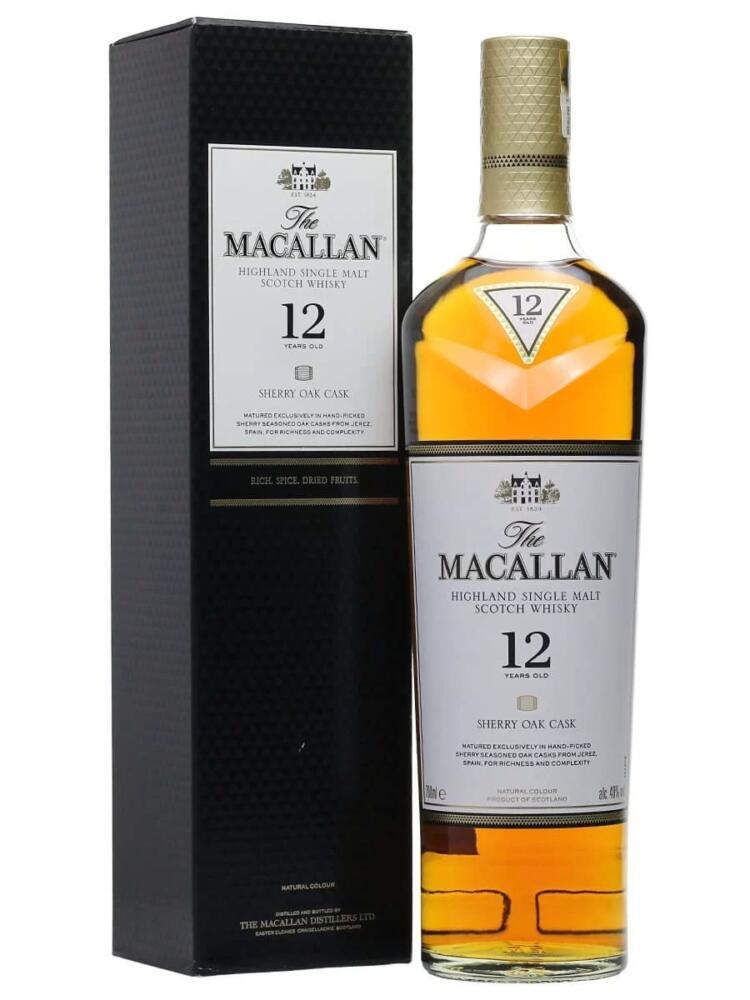 Macallan 12 Sherry Oak Cask