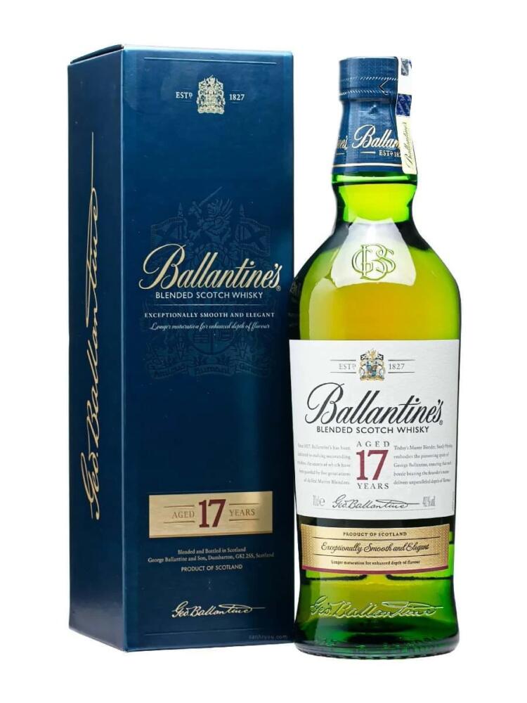 Mua Rượu Ballantines 17 Năm Chính Hãng Giá Tốt Tại Hà Nội