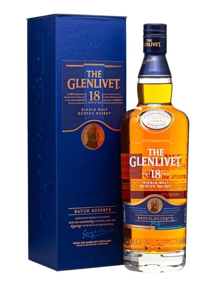 Mua Rượu Glenlivet 18 Năm Batch Reserve Chính hãng Giá tốt