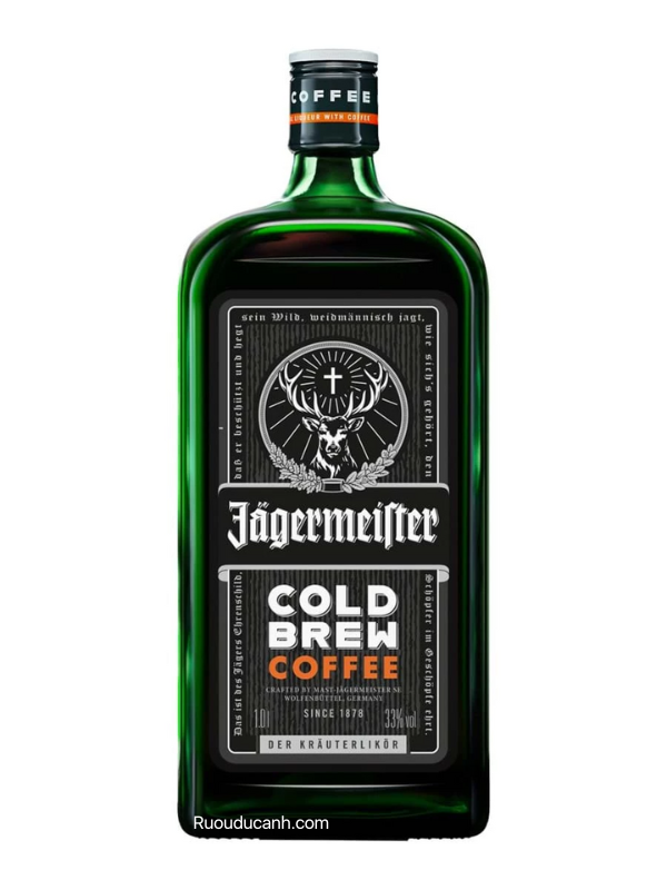 Mua rượu Jagermeister Cold Brew Coffee 33% 1000ml chính hãng