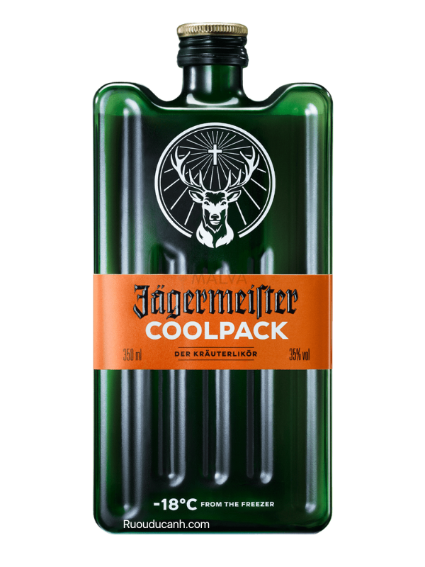 Mua rượu Jagermeister Coolpack 35% 350ml chính hãng tại Hà Nội