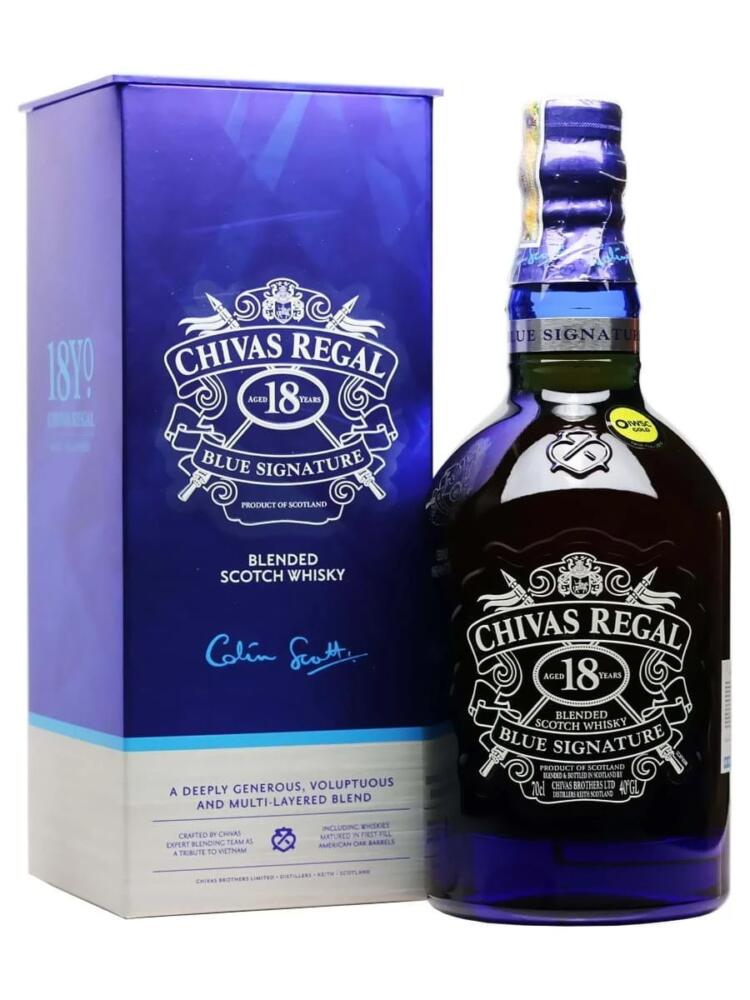 Chivas 18 Blue Signature - Chivas 18 năm Xanh