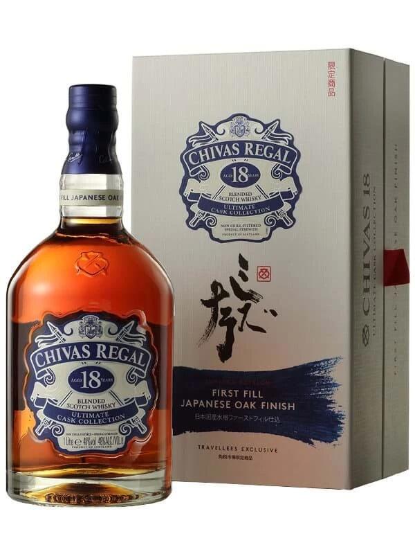Chivas 18 Japanese Oak – Ultimate Cask Collection First Fill