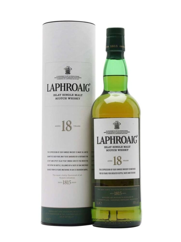 Rượu Laphroaig 18 Năm Giá Tốt Tại Hà Nội