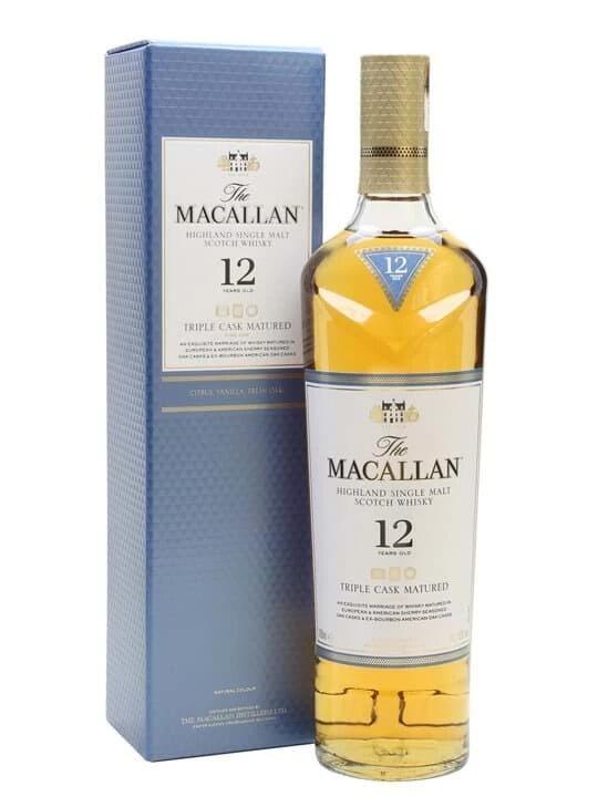Rượu Macallan 12 Năm Triple Cask