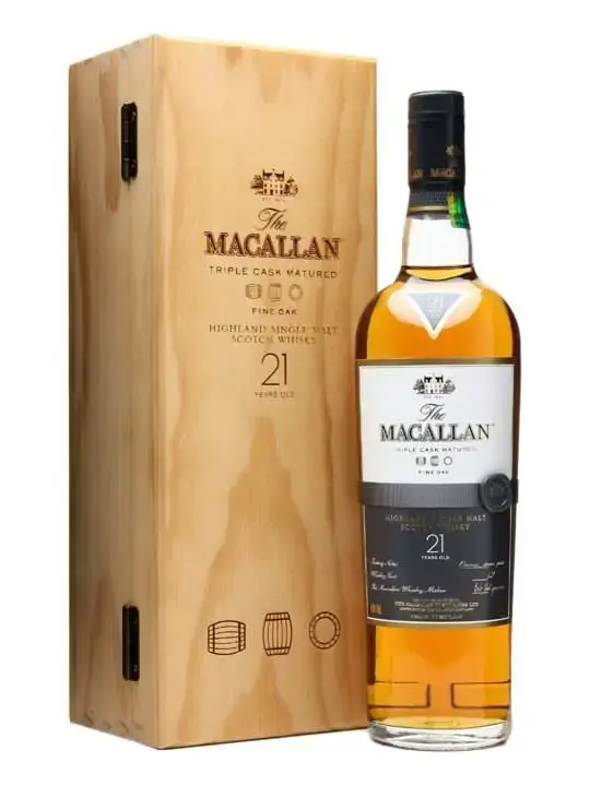 Rượu Macallan 21 Năm Chính hãng Tại Hà Nội