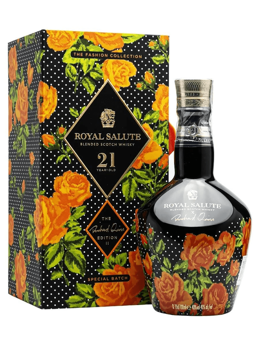 Royal Salute 21 Richard Quinn Roses Edition II